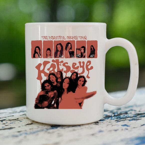 Katseye Music Group Other - Katseye Music Group 15 oz Coffee Mug Pop Beautiful Chaos Katseye 2